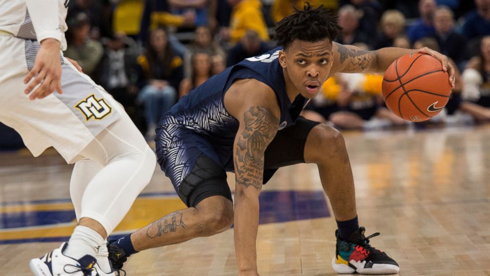 Akinjo Mcclung Help Georgetown Beat No 16 Marquette Abc News