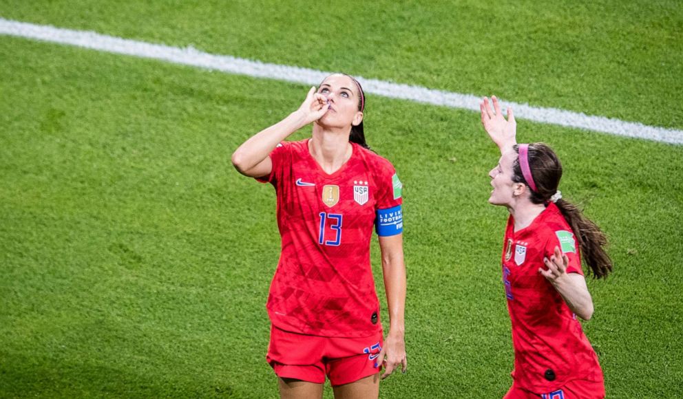 Storm in a teacup: Alex Morgan discusses World Cup goal celebration, USA  women's football team