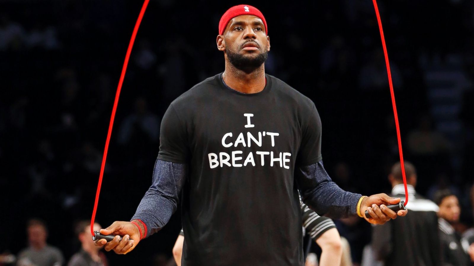 LeBron James Wears 'I Can't Breathe' T-Shirt Before Brooklyn Game - ABC News