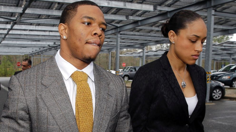 VIDEO: Janay Rice defended her husband in an online post after the NFL suspended him indefinitely.