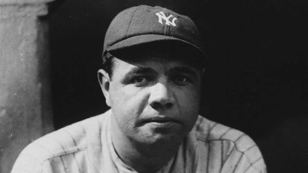 PHOTO: This 1923 file photo shows New York Yankees Babe Ruth, who died of cancer Aug. 16, 1948. 