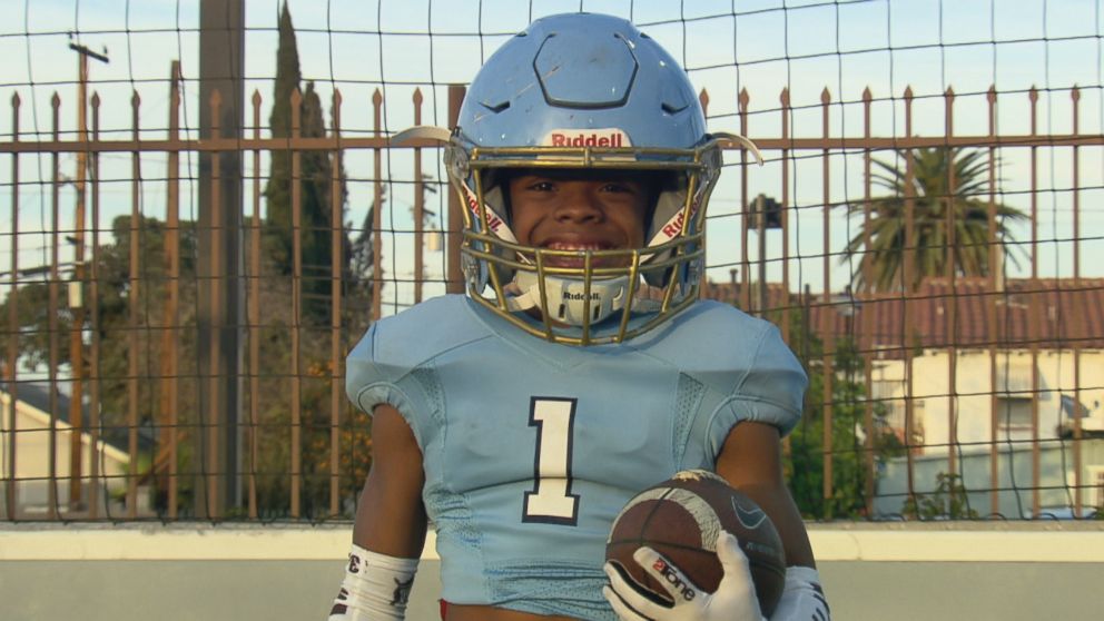 PHOTO: Bunchie Young, 11, is already a youth football standout and was named Sports Illustrated Kid's "Sportskid of the Year" late last year.