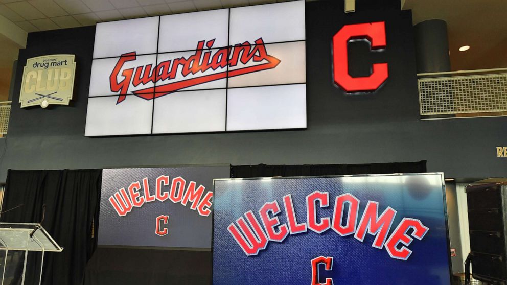 Cleveland's baseball team is changing name to the Guardians
