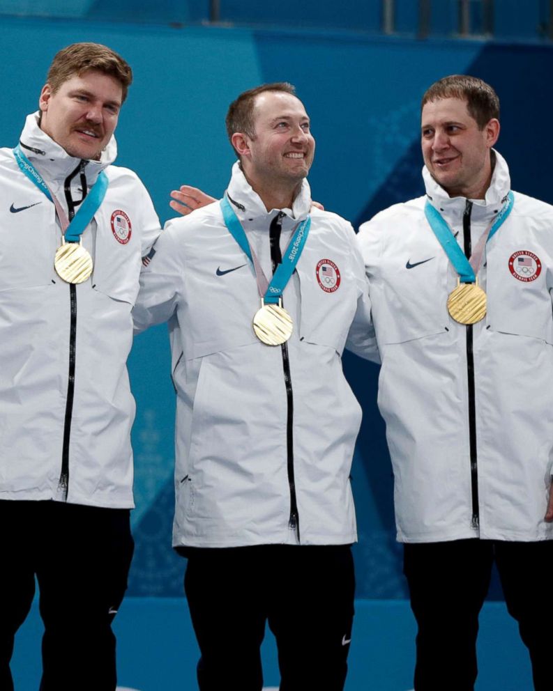 American Men S Curling Team Wins Gold Medal For 1st Time Ever At Olympics 18 Abc News