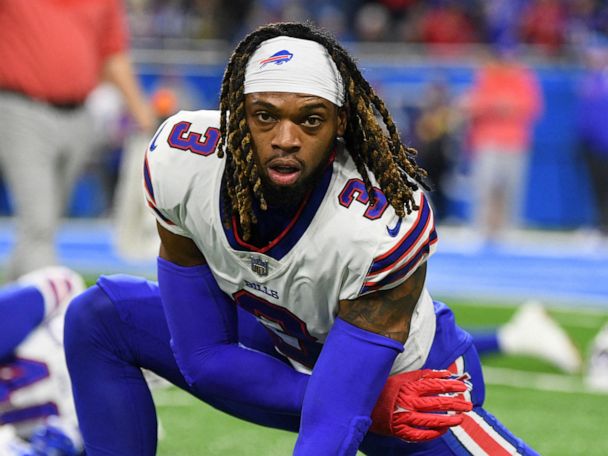 Bills players voice support for Damar Hamlin after emotional win over  Patriots: 'We did it for 3' 