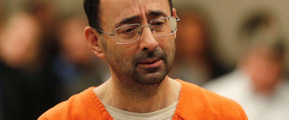 992px x 414px - Gymnastics doctor Larry Nassar sentenced to 60 years over ...