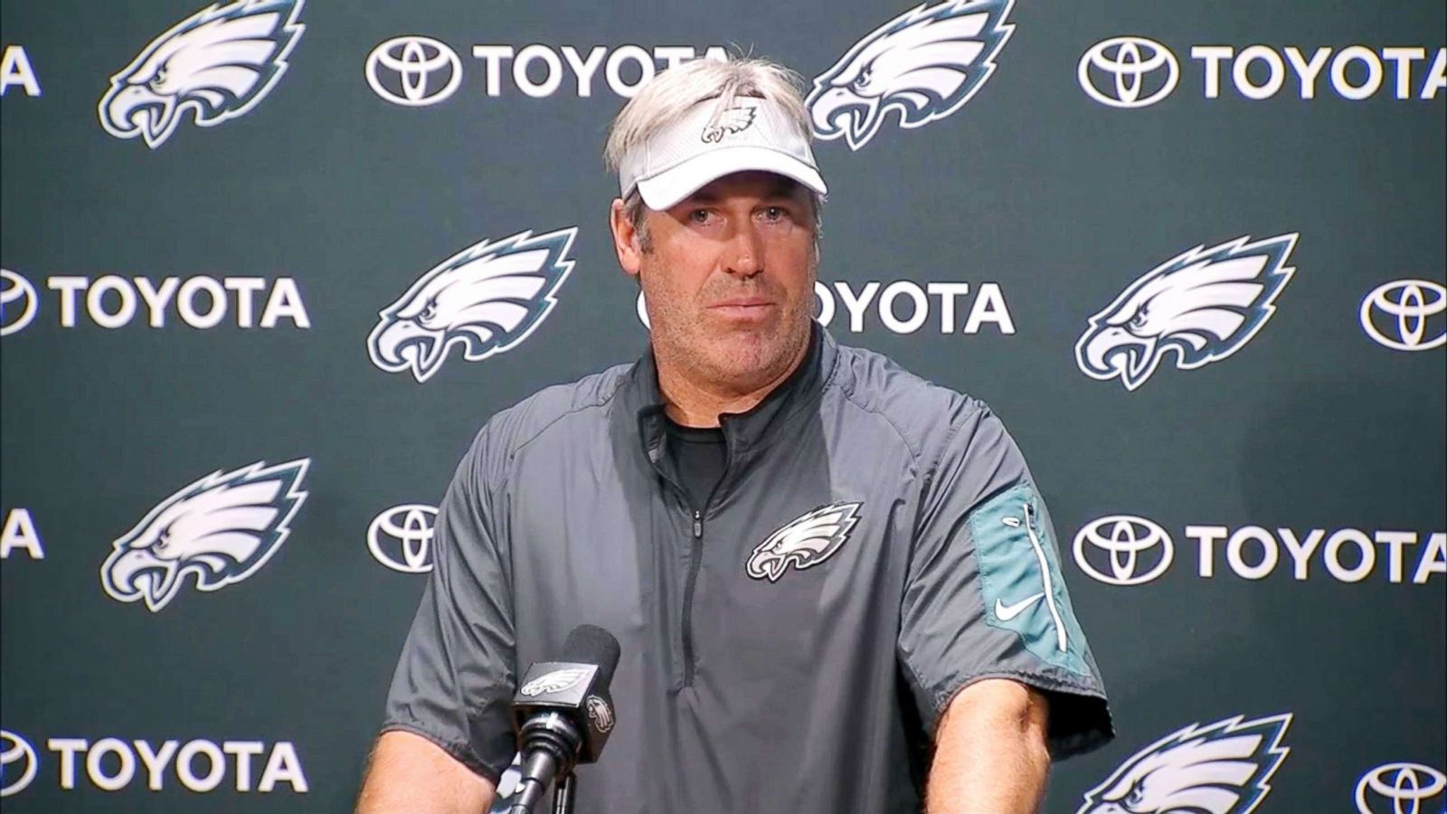 Philadelphia Eagles coach was 'looking forward' to White House