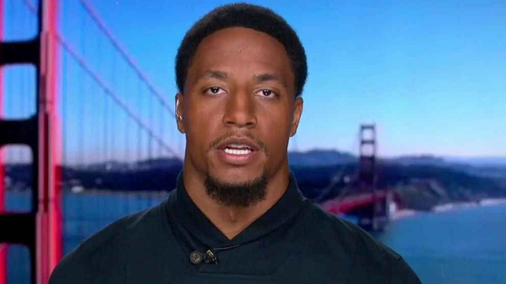 49ers' Eric Reid defends taking a knee during national anthem: 'We want ...