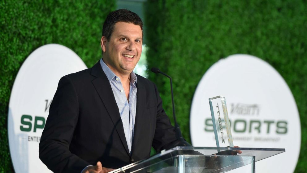 PHOTO: Executive producer Eric Weinberger speaks onstage at the Variety Sports Entertainment Breakfast at Vibiana in this July 14, 2015 file photo in Los Angeles.
