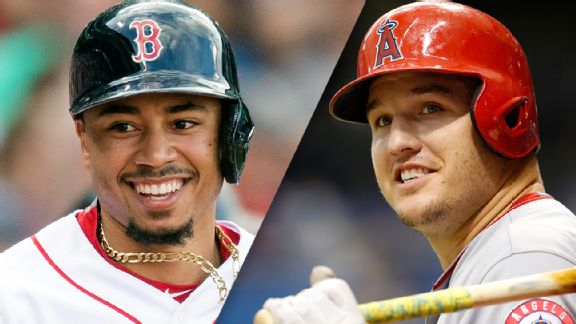 ¿Mike Trout con mejor campaña que Mookie Betts? ¿En serio? Espnapi_mlb_betts_trout_576x324_wmain