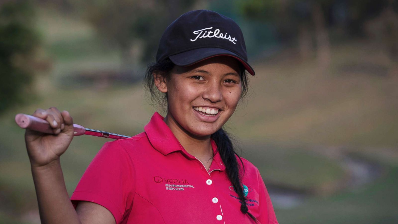 PHOTO: Pratima Sherpa wants to become Nepal's best golfer.