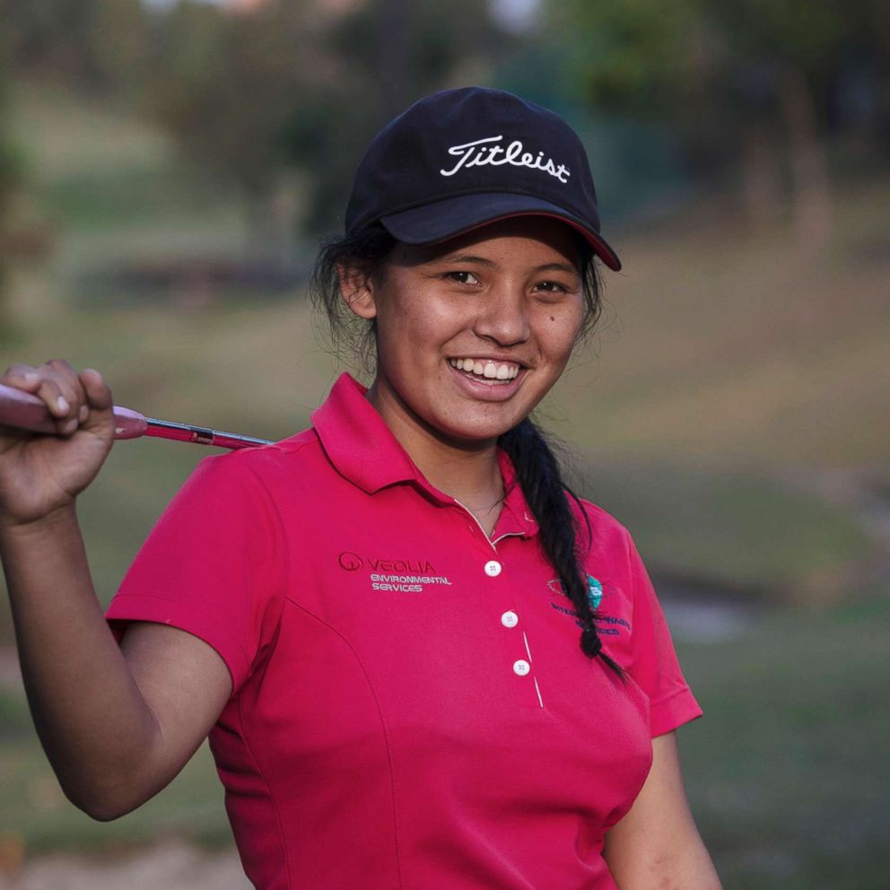 VIDEO: Nepal's best female golfer grew up in a shed and wants to make history