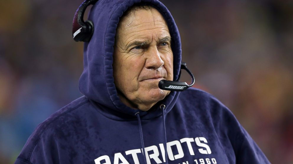 PHOTO: Head coach Bill Belichick of the New England Patriots during the 2015 AFC Championship Game against the Indianapolis Colts, Jan. 18, 2015 in Foxboro, Mass.  