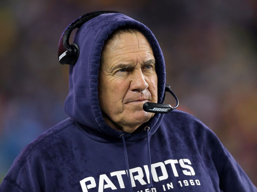 PHOTO: Head coach Bill Belichick of the New England Patriots during the 2015 AFC Championship Game against the Indianapolis Colts, Jan. 18, 2015 in Foxboro, Mass.