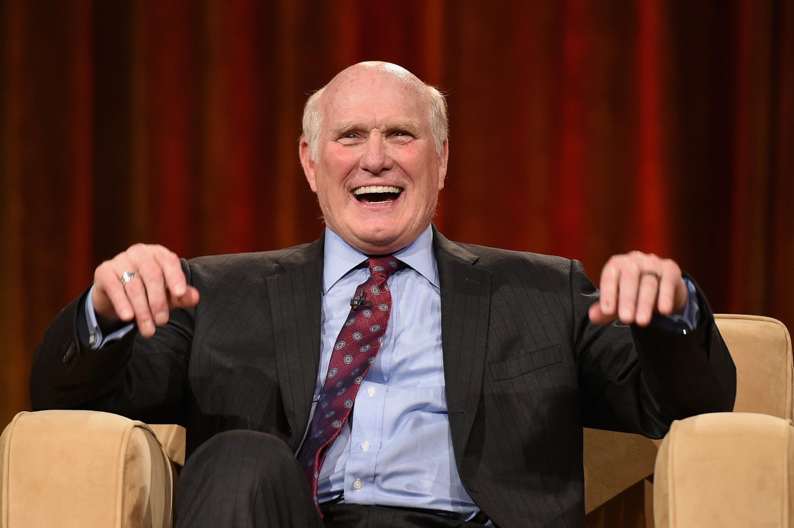 PHOTO: Honoree Terry Bradshaw onstage at the Friars Club Roast of Terry Bradshaw on Jan. 29, 2015 in Phoenix.