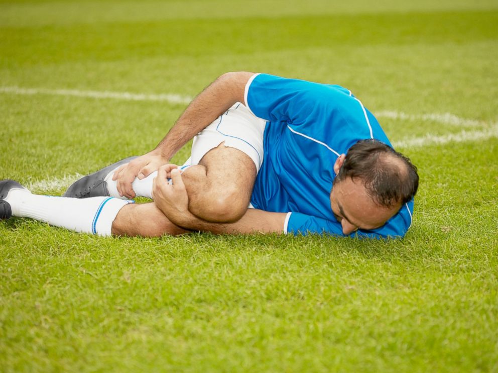 PHOTO: An injured soccer player is seen in this undated stock photo.