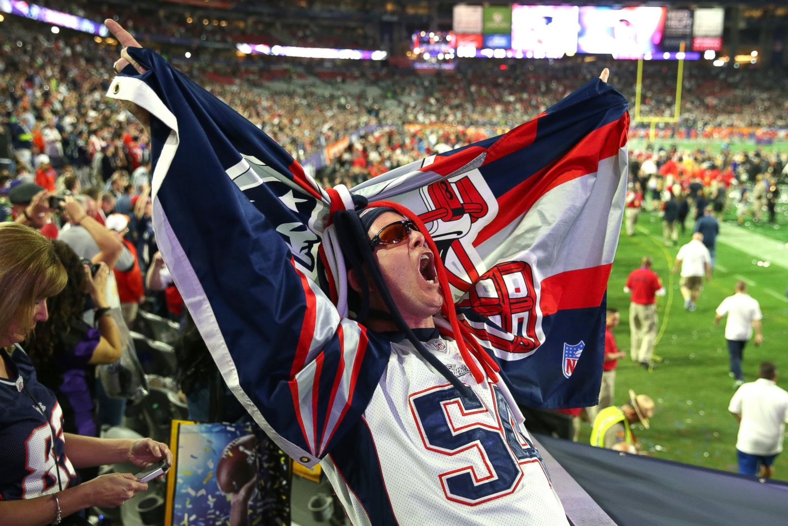 Fun Fans of the Super Bowl Photos Image 5 ABC News