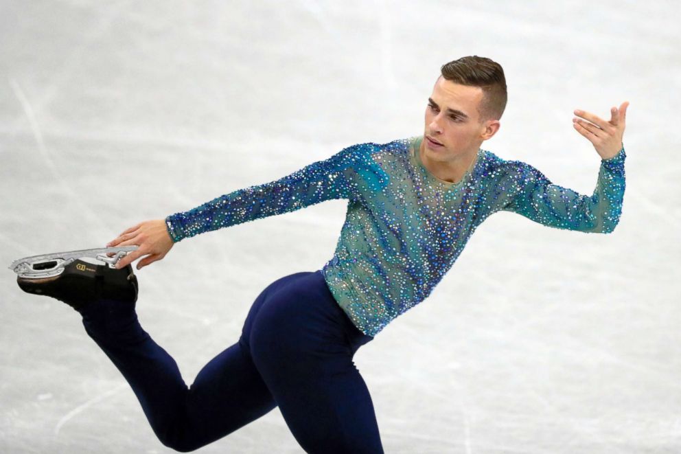 PHOTO: Adam Rippon of United States competes in the Men's Singles Free Skating during day two of the ISU Junior & Senior Grand Prix of Figure Skating Final at Nippon Gaishi Arena on December 8, 2017 in Nagoya, Aichi, Japan.