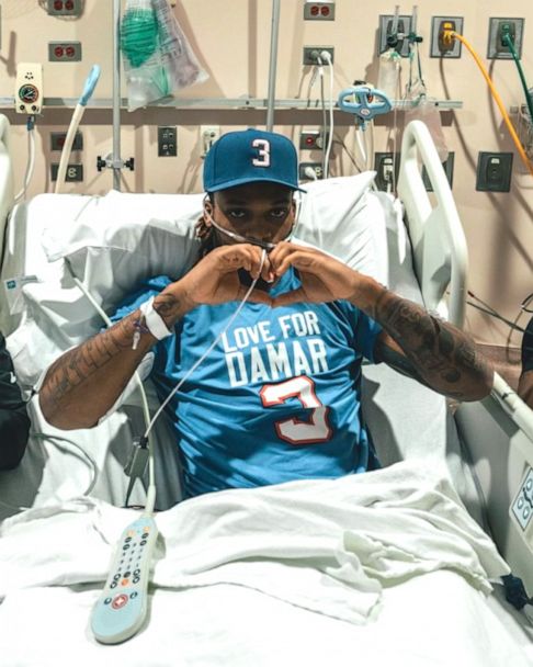 Buffalo Bills star Damar Hamlin discharged from hospital just nine