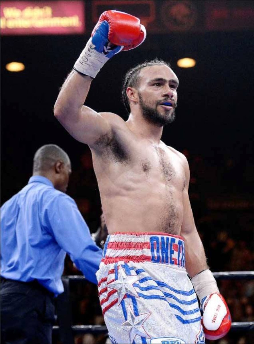PHOTO: American welterweight titleholder Keith Thurman may be boxing's most bankable star.