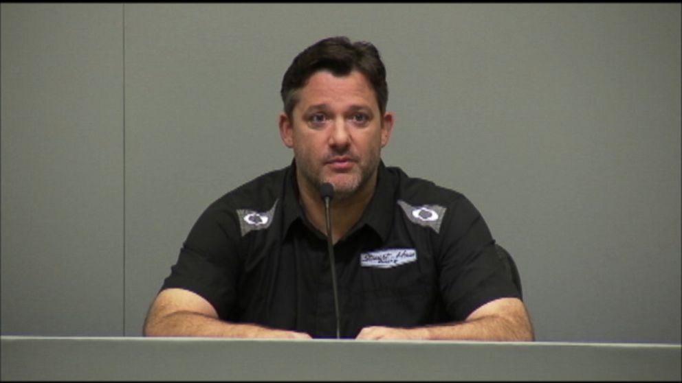 PHOTO: Tony Stewart appears in this screen grab speaking for the first time about the death of driver Kevin Ward Jr., Sept. 29, 2014.