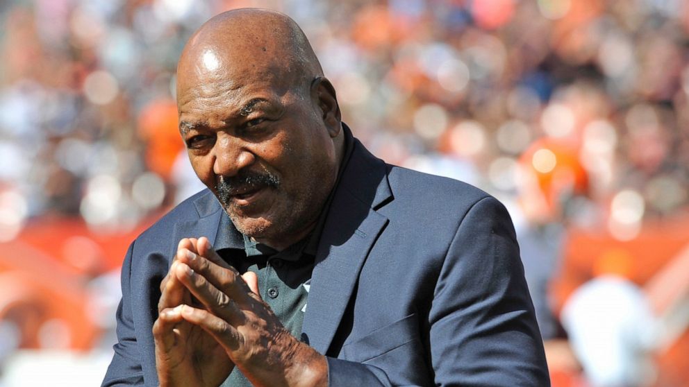 Jim Brown, legendary NFL running back and civil rights pioneer