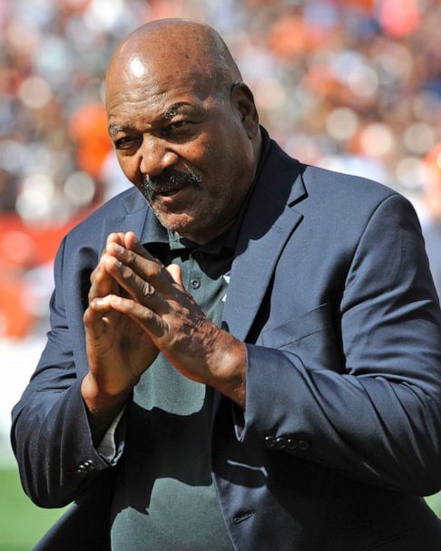 Jim Brown, legendary NFL running back and civil rights pioneer