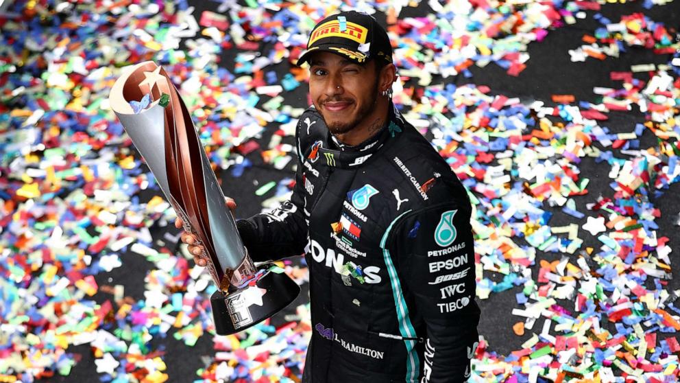 Lewis Hamilton sat down with ABC News to talk about expectations ahead of the historic F1 race in Las Vegas, what keeps him motivated, and what the future holds for him.