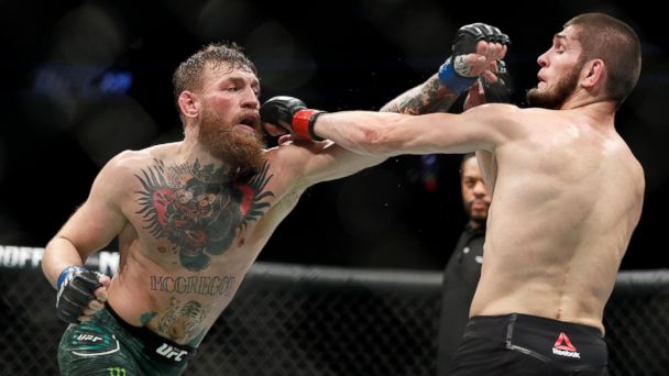 McGregor fight descends into chaos as opponent attacks UFC star&#39;s trainers  after win - ABC7 Chicago