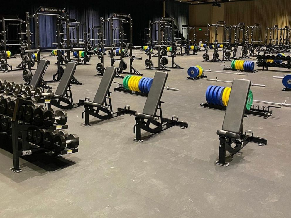 Weights room