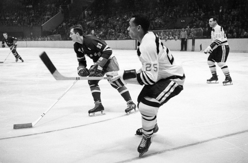 As First Black American NHL Player, Enforcer Was Defenseless