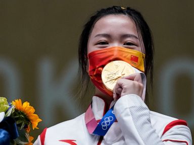 Tokyo Olympics hand out 1st gold medal