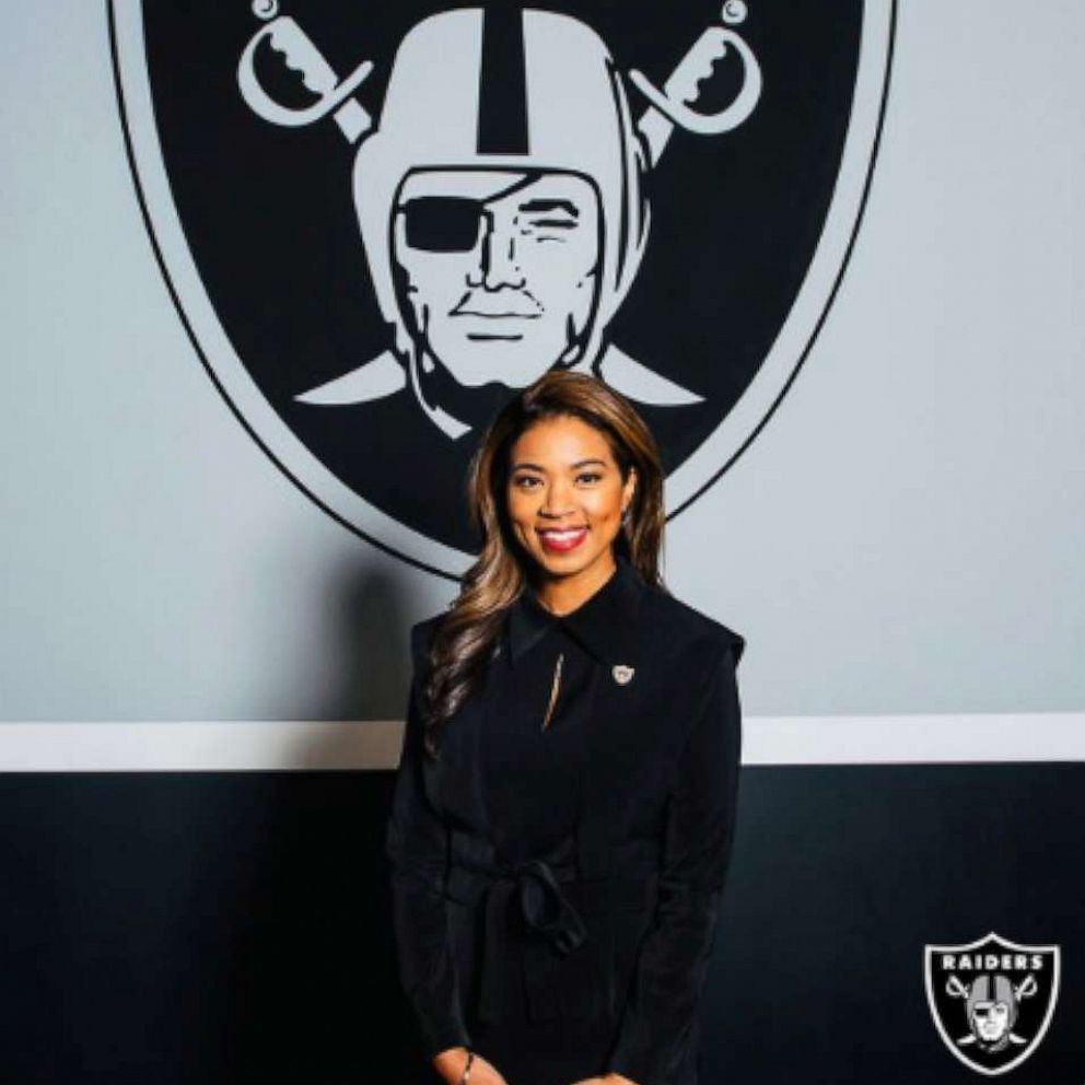 Raiders announce 1st Black female team president in NFL history - ABC News