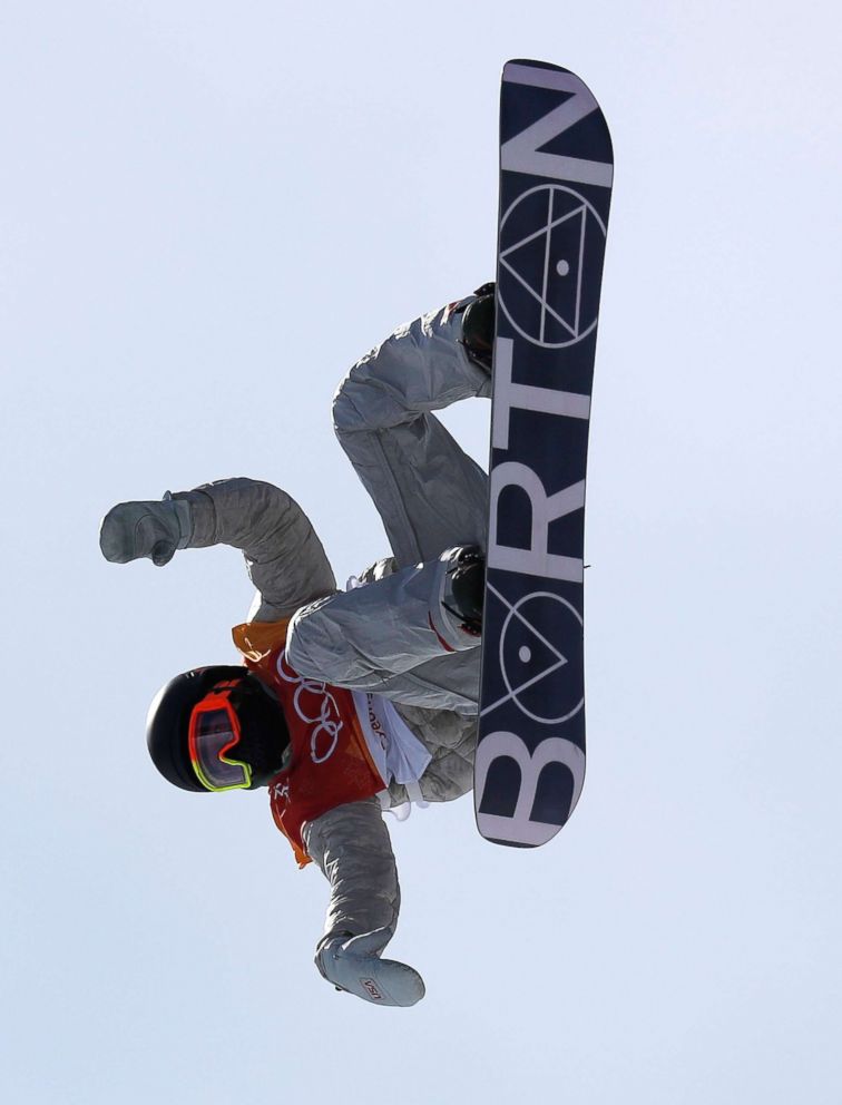 PHOTO: Redmond Gerard of the US in action during the Men's Snowboard Slopestyle competition at the Bokwang Phoenix Park, Feb.11, 2018.