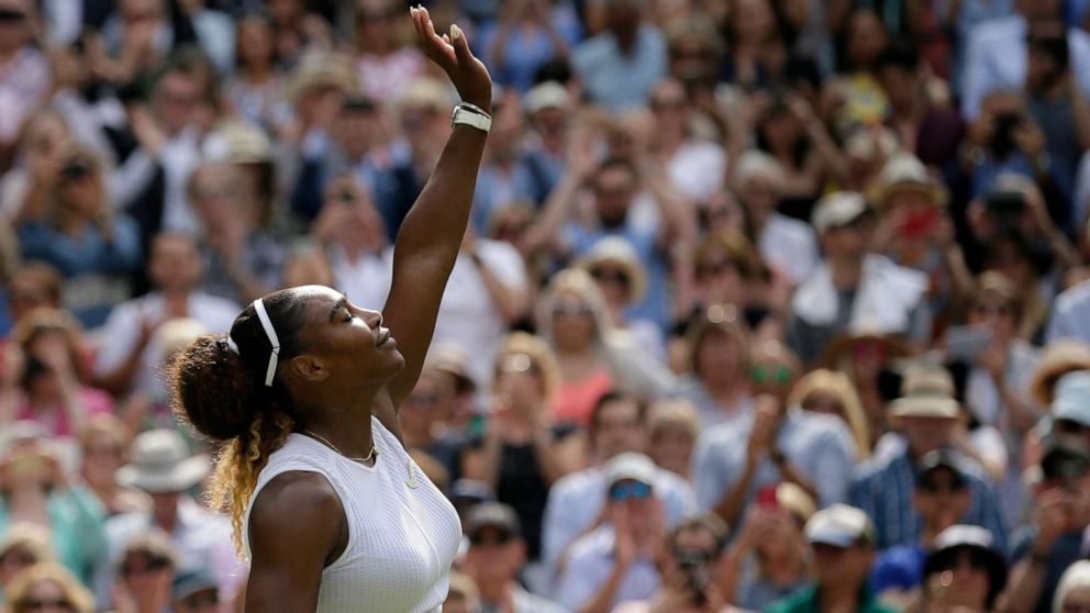 VIDEO: Serena Williams returns to Wimbledon