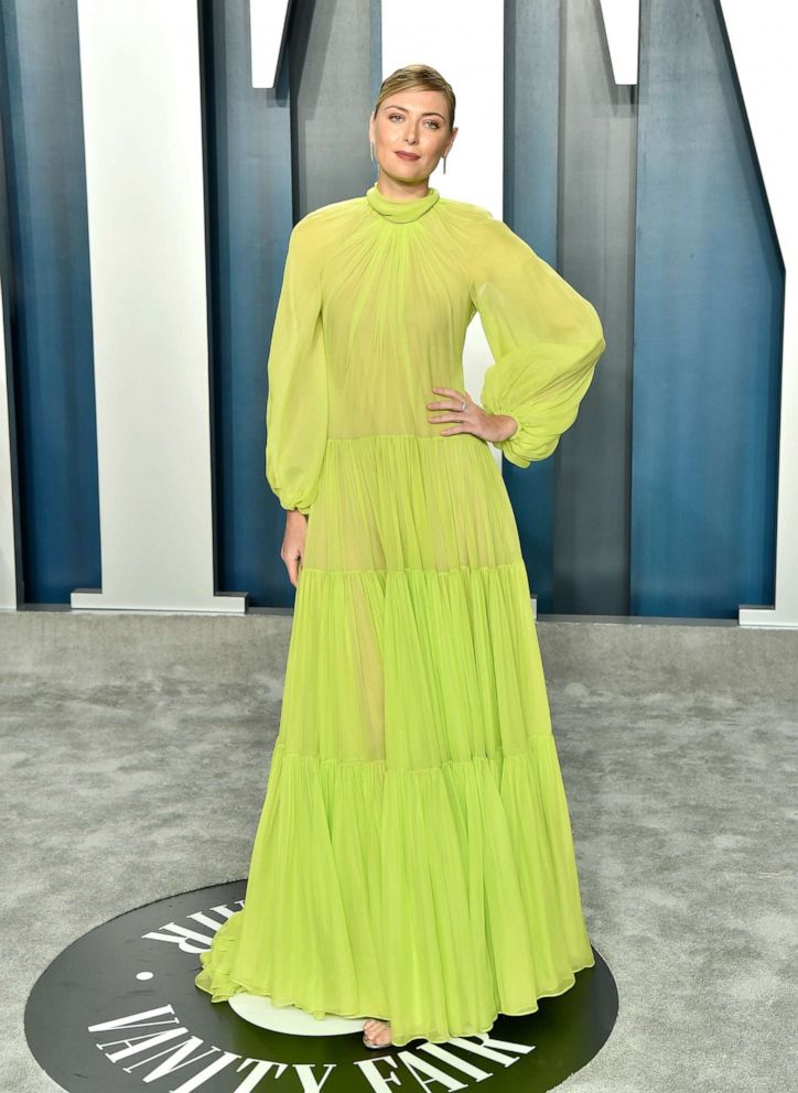 PHOTO: Maria Sharapova attends the 2020 Vanity Fair Oscar Party, Feb. 9, 2020, in Beverly Hills, Calif. 