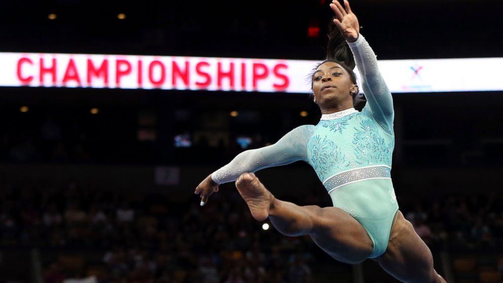 Simone Biles criticizes new USA Gymnastics President Mary Bono over anti-Kaepernick tweet | GMA