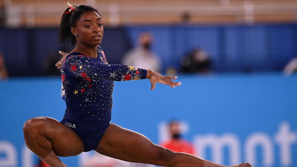 Simone Biles withdraws from floor exercise, leaving only beam remaining on  schedule - ABC News