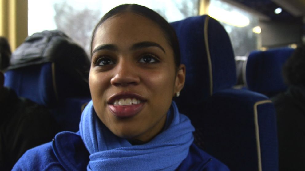 PHOTO: Destine Jean-Michael, the co-captain of Figure Skating Harlem got a full scholarship to a top-tier private school in New York City.