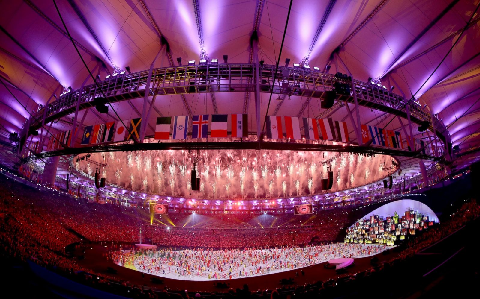 Rio Olympics 2016: Best Photos From The Opening Ceremony - ABC News