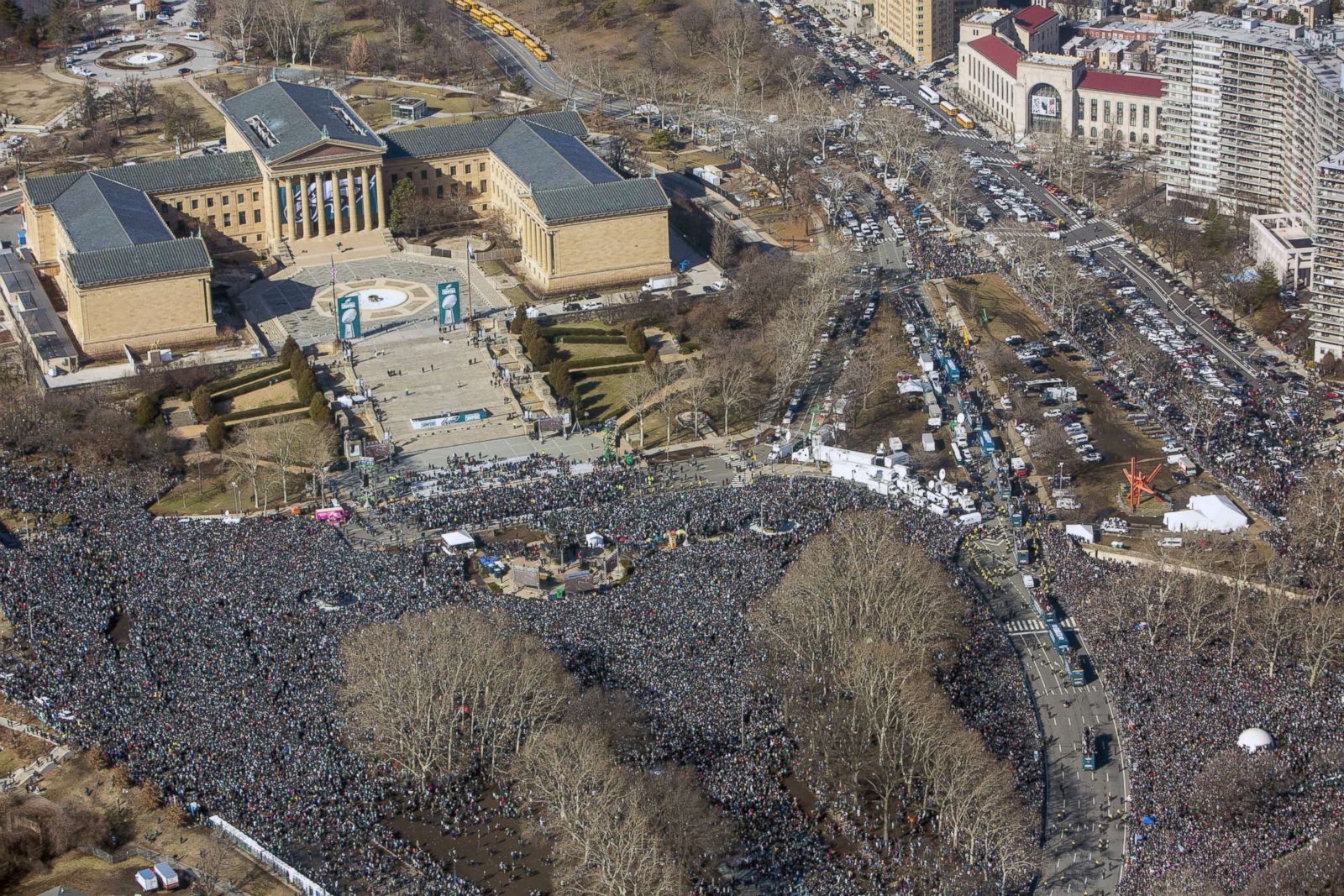 Eagles Super Bowl Parade Photos | Image #161 - ABC News