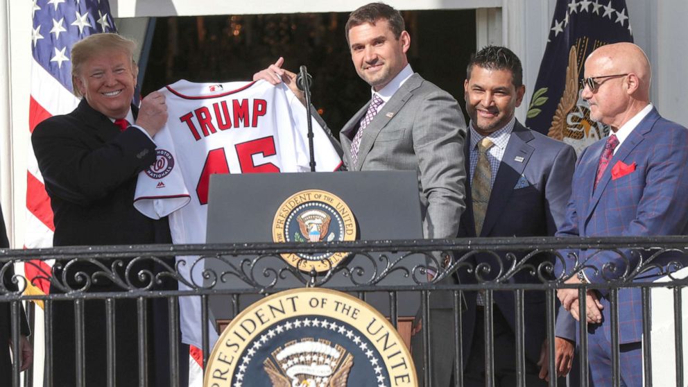World Series Champion Washington Nationals Visit White House