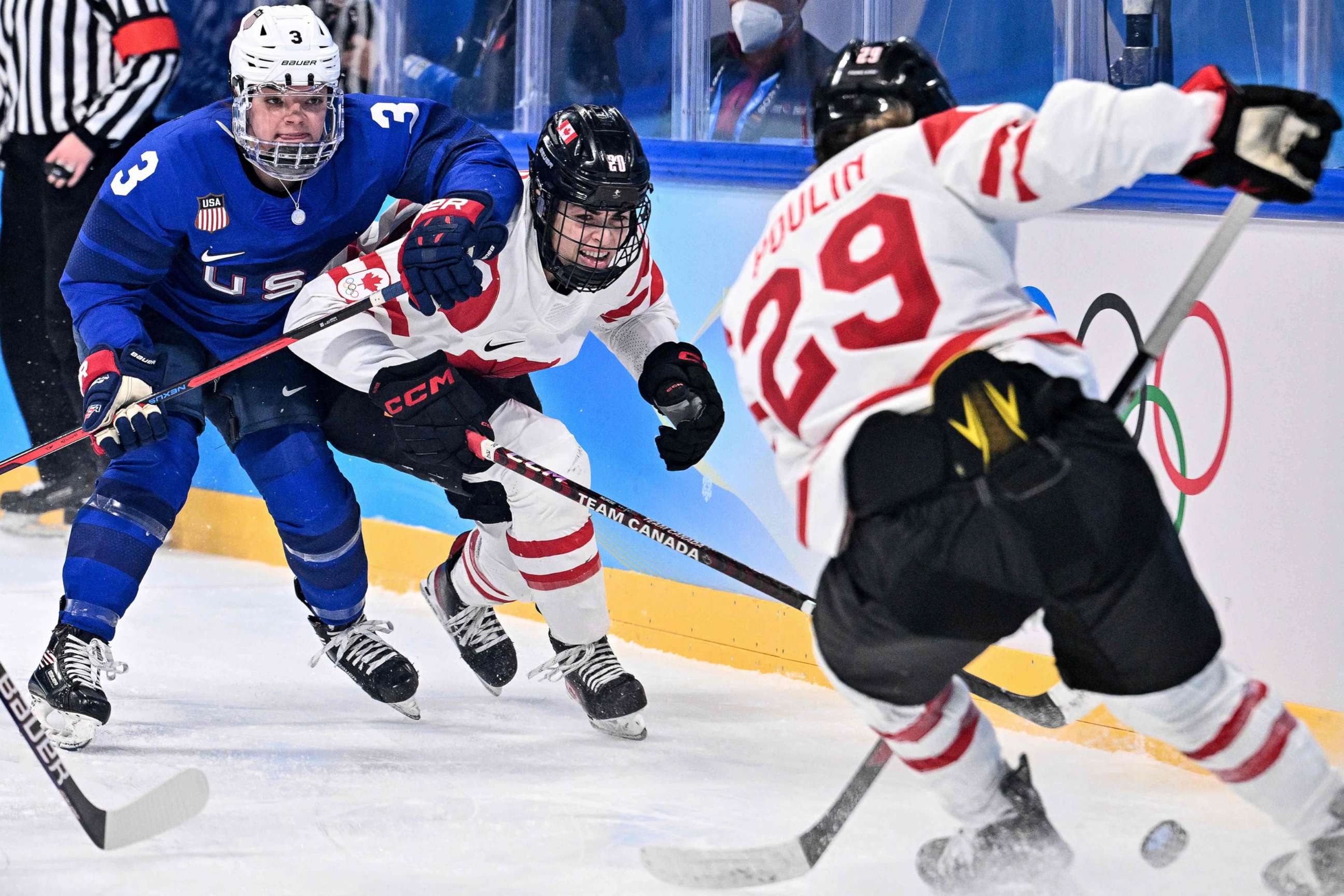 Team USA on hockey rivalry with Canada