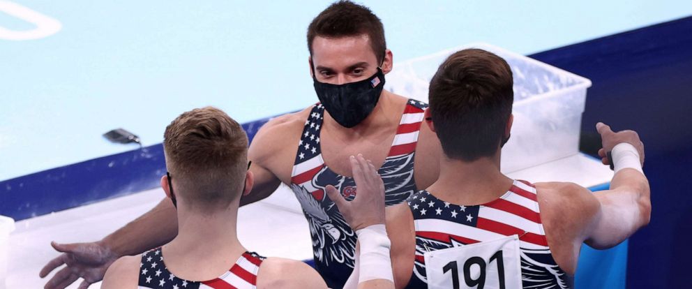 Us Men S Gymnastics Team Comes In 5th At Olympics Abc News