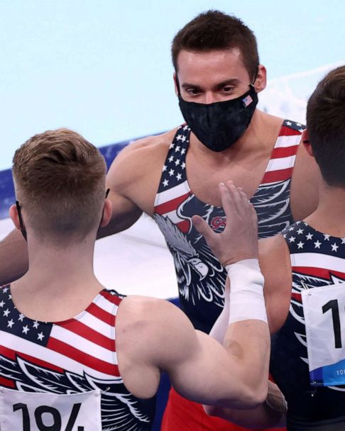 Us Men S Gymnastics Team Comes In 5th At Olympics Abc News