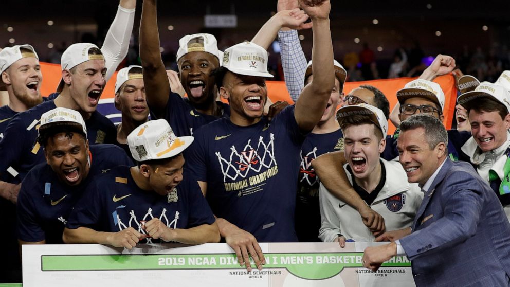 National champion Virginia men's basketball team declines invite