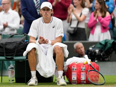 Novak Djokovic moves into Wimbledon semifinals when Alex de Minaur withdraws