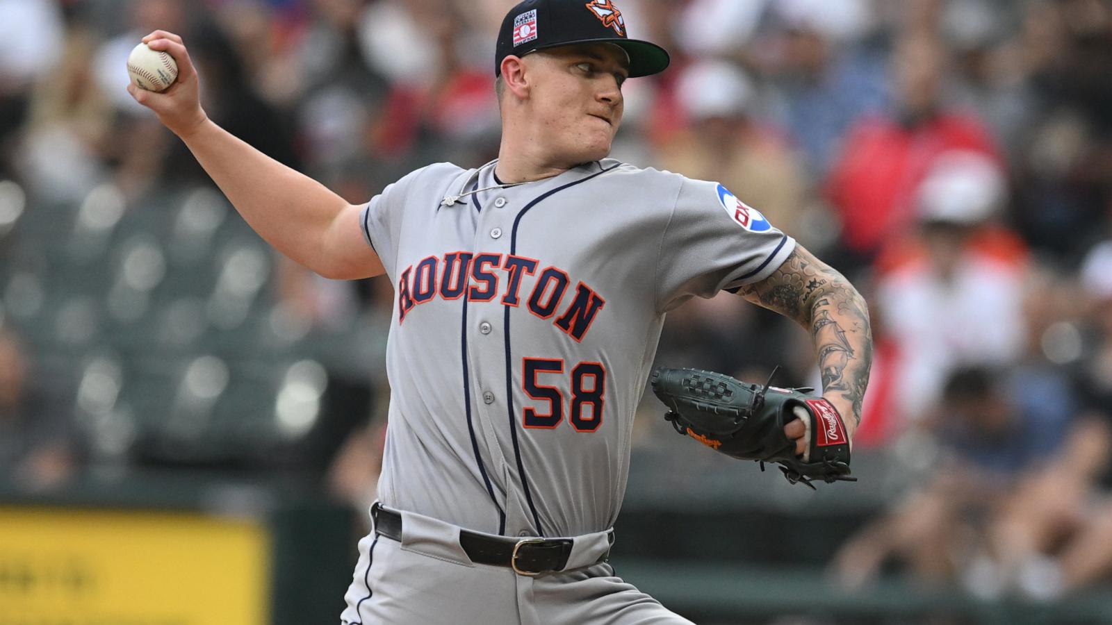 Brown Dominates, Astros Extend Win Streak to Five