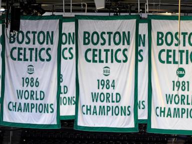 Celtics celebrate 18th NBA title with banner, rings and call from Tatum: 'Let's do it again.'