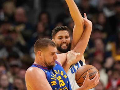 Mavericks recover after losing 24-point lead, overcome Jokic's triple-double to beat Nuggets 123-120